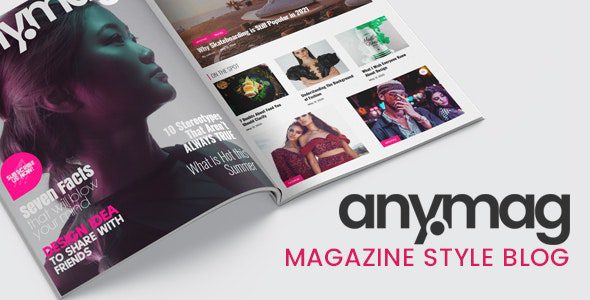 Anymag v2.2 – Magazine Style WordPress Blog