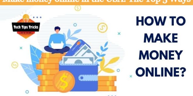 Make money online in the USA: The Top 5 Ways