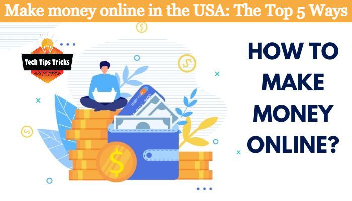 Make money online in the USA: The Top 5 Ways

