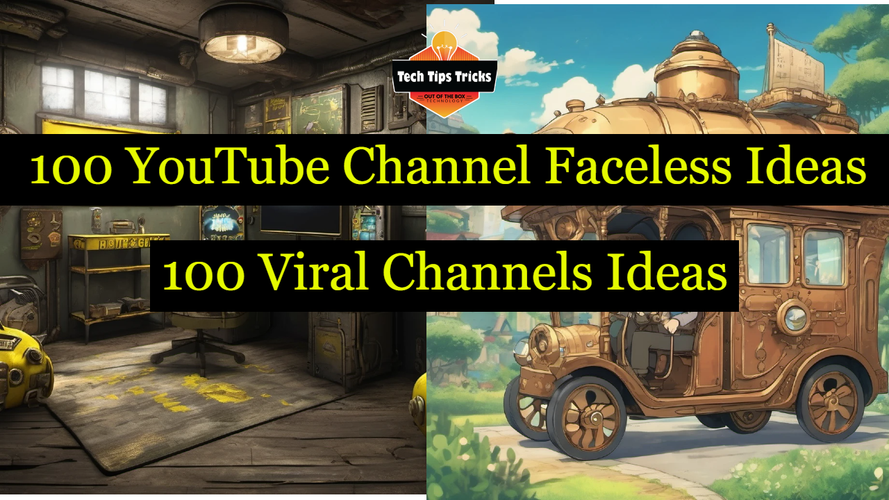 100 YouTube Channel Faceless Ideas: Unlocking Creativity for Content Creators